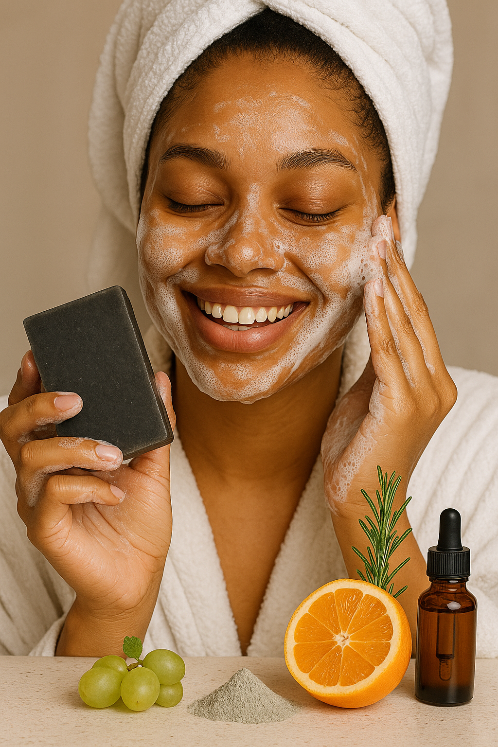 Active Carbon Natural Face Wash