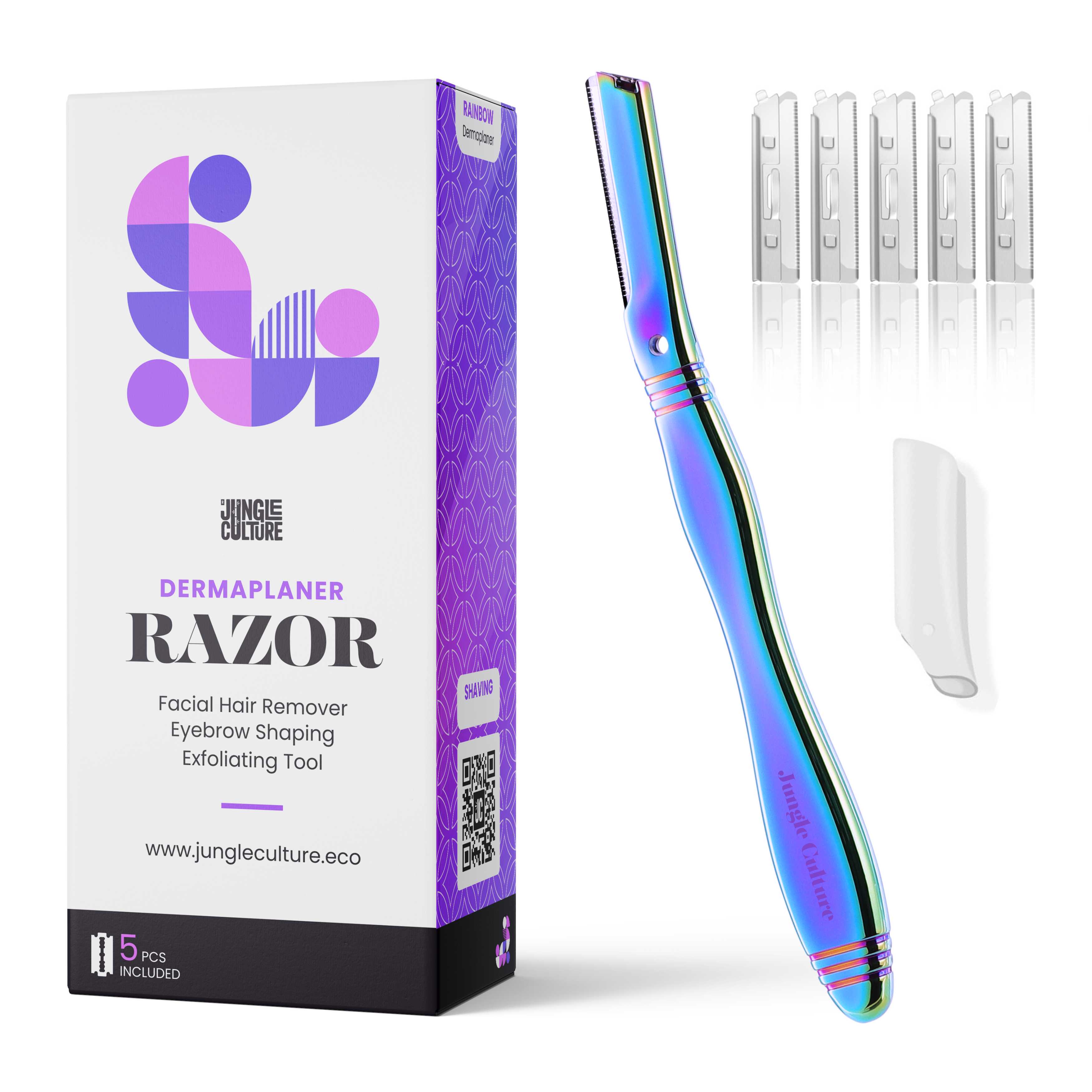 Dermaplaner - Reusable Metal Eyebrow Razor / Shaper